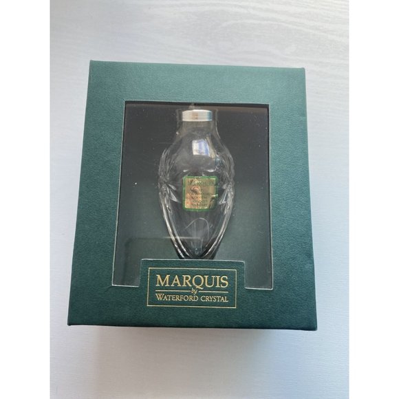 Waterford Crystal Ornament Marquis Teardrop 4 Inch Hand cut Hungary 1995 - Picture 3 of 6